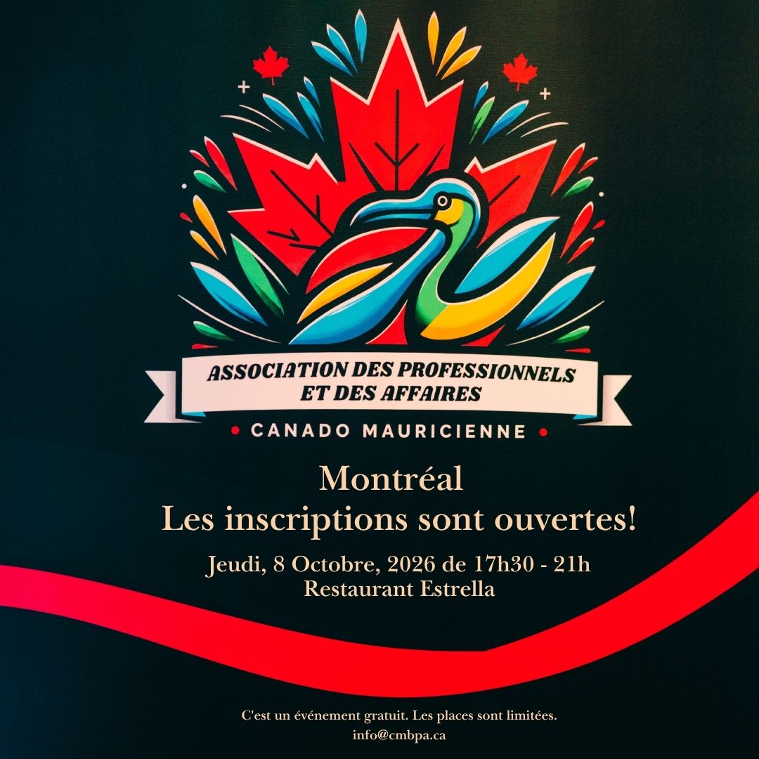 CMBPA Fall Social Networking Event in Montreal, October 8, 2026